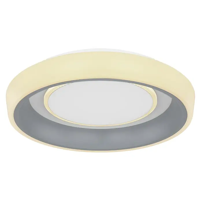 Globo LED stropna svjetiljka Tabano - 46 W, Ø x V: 50 x 9,5 cm, IP20 - Dijagonalni pogled