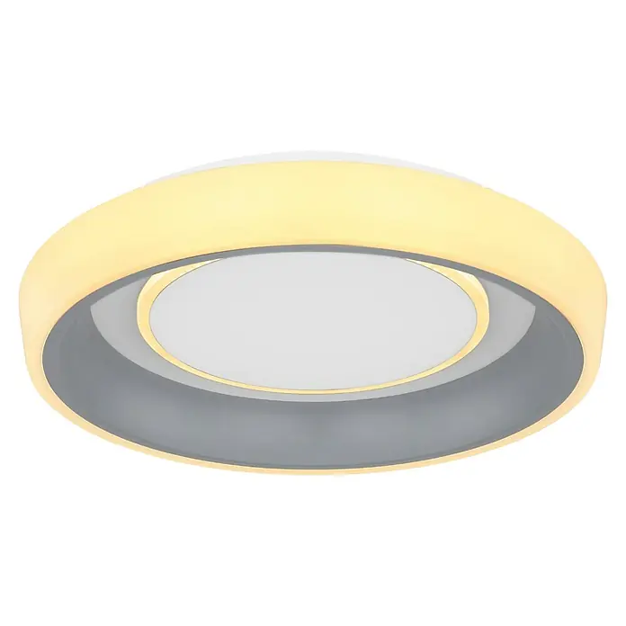 Globo LED stropna svjetiljka Tabano - 46 W, Ø x V: 50 x 9,5 cm, IP20 - Dijagonalni pogled