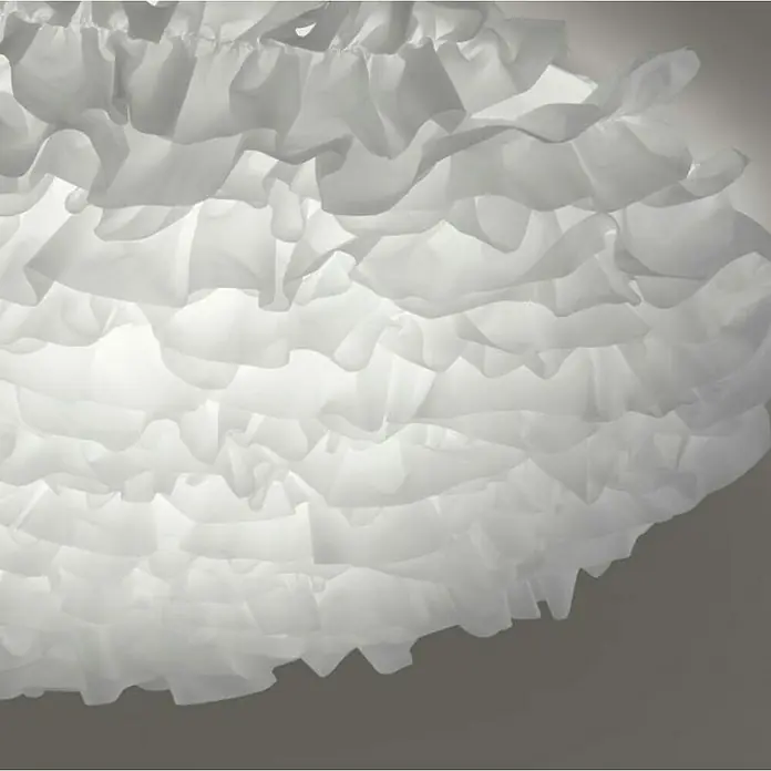 LeuchtenDirekt LED stropna svjetiljka Xenia - 54 W, Bijele boje, Ø x V: 75 x 20 cm - Proizvod u upotrebi