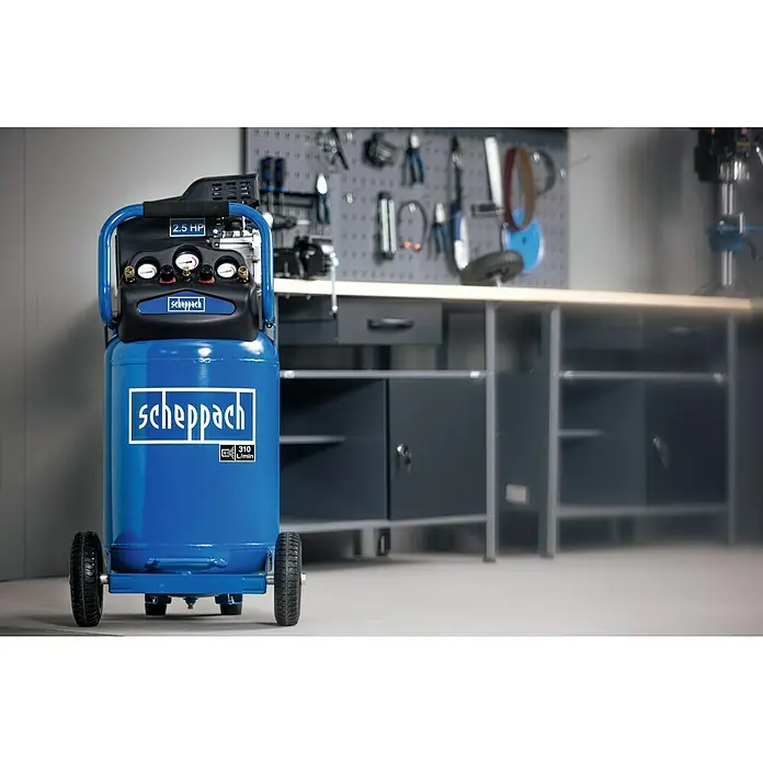 Scheppach Kompressor HC80V - 10 bar, 2,5 PS, Kesselinhalt: 80 l - Stimmungsaufnahme