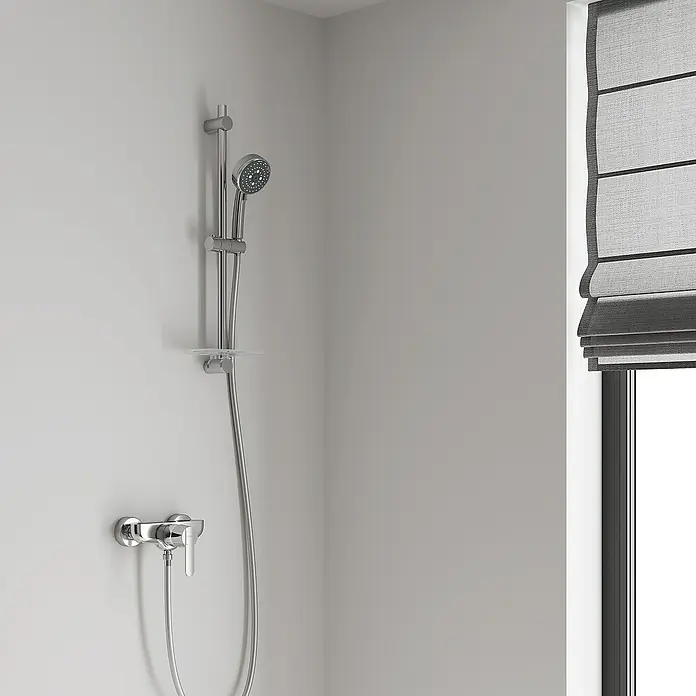 Grohe Handbrause Vitalio Comfort 100 - Anzahl Funktionen: 3 Stk., Durchmesser: 10 cm, Chrom - Stimmungsaufnahme
