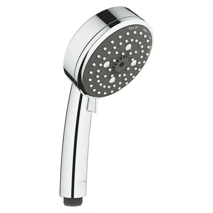 Grohe Handbrause Vitalio Comfort 100 - Anzahl Funktionen: 4 Stk., Durchmesser: 10 cm, Chrom - Diagonale Ansicht