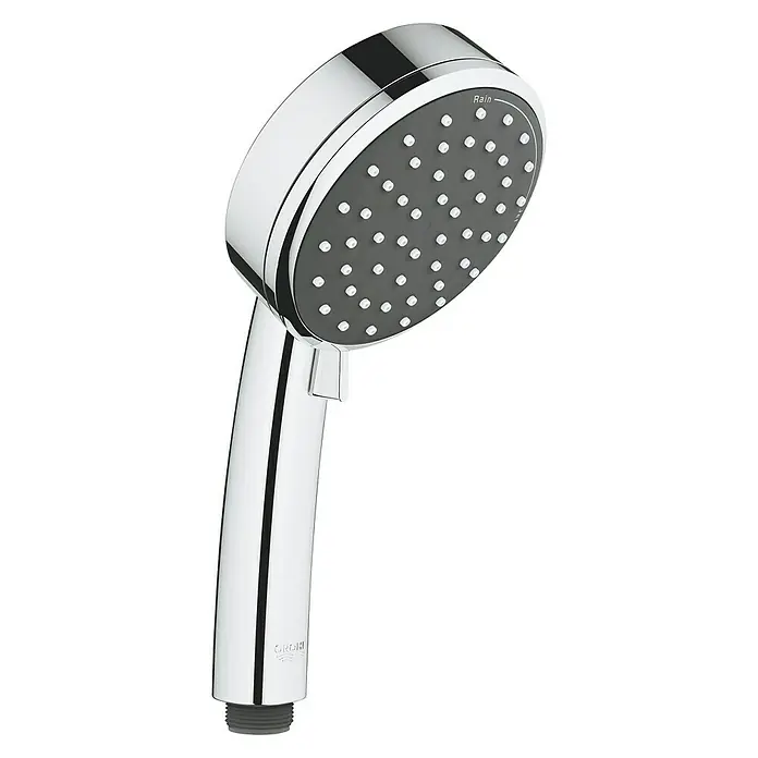 Grohe Handbrause Vitalio Comfort 100 - Anzahl Funktionen: 2 Stk., Durchmesser: 10 cm, Chrom - Diagonale Ansicht