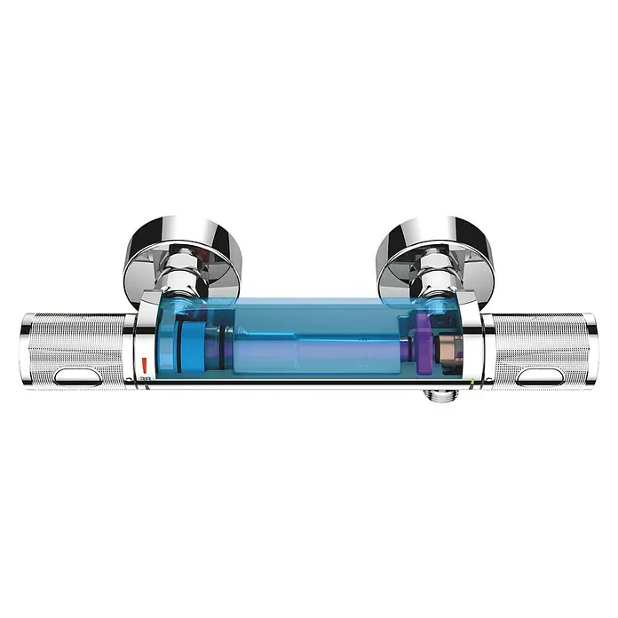 Grohe Brausethermostat Precision Feel - Chrom, Glänzend - Vorderansicht