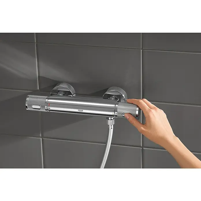 Grohe Brausethermostat Precision Feel - Chrom, Glänzend - Anwendungsbeispiel