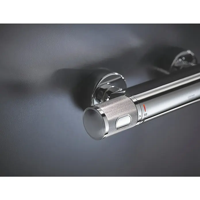 Grohe Brausethermostat Precision Feel - Chrom, Glänzend - Detailaufnahme
