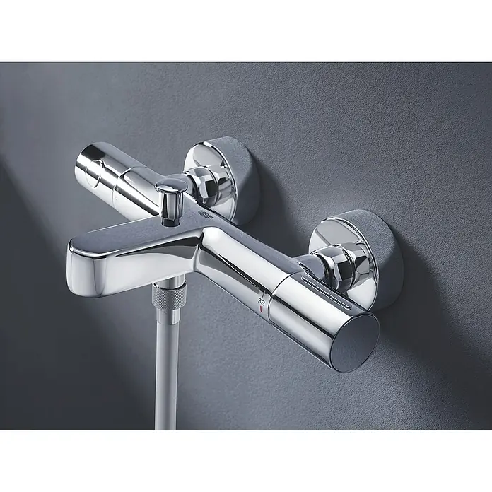 Grohe Wannenthermostat Precision Get - Chrom, Glänzend - Stimmungsaufnahme
