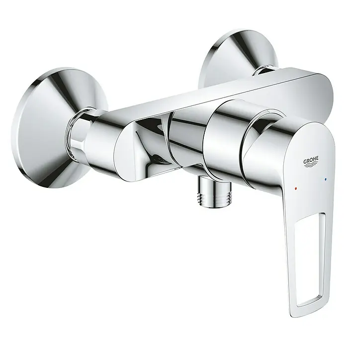 Grohe Brausearmatur Start Loop - Chrom, Glänzend - Diagonale Ansicht