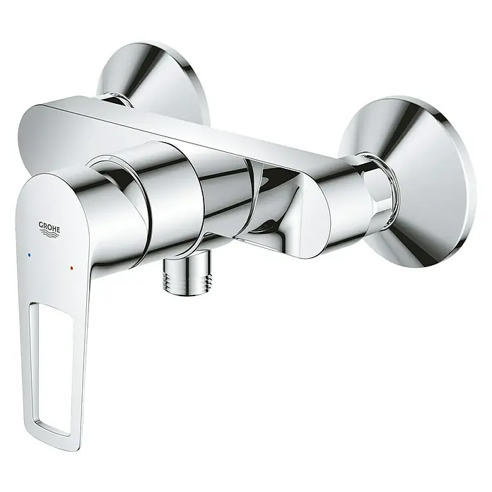 Grohe Brausearmatur Start Loop - Chrom, Glänzend - Diagonale Ansicht