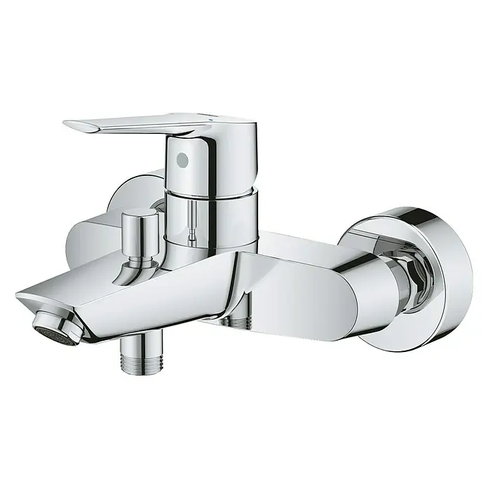 Grohe Start Badewannenarmatur - Chrom, Glänzend - Diagonale Ansicht