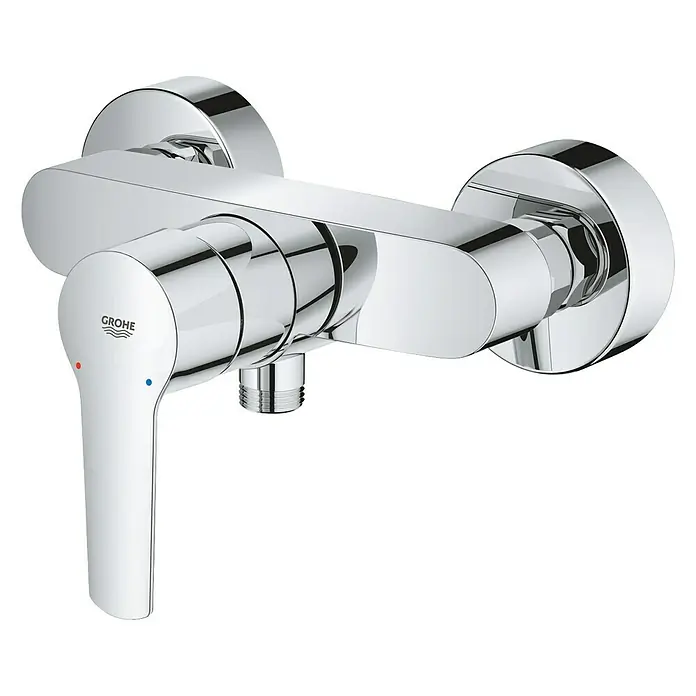 Grohe Start Brausearmatur - Chrom, Glänzend - Diagonale Ansicht