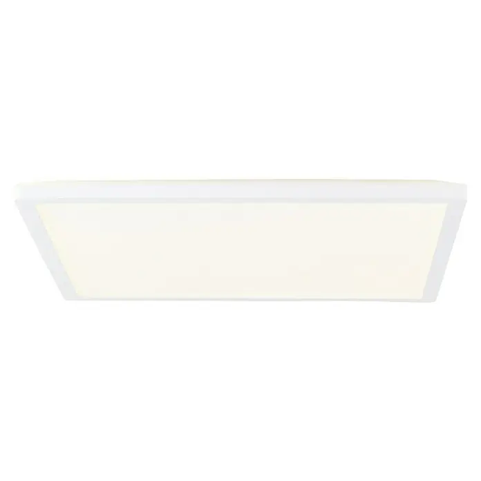 Brilliant LED-Deckenleuchte Tanida - 22 W, L x B x H: 42 x 42 x 2,6 cm, Weiß, Kaltweiß - Diagonale Ansicht