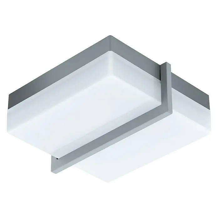 Eglo Led-wandlamp voor buiten Sonella 1 - 10 W, 21,5 x 24 x 8,5 cm, Antraciet / Wit, IP44 - Vooraanzicht