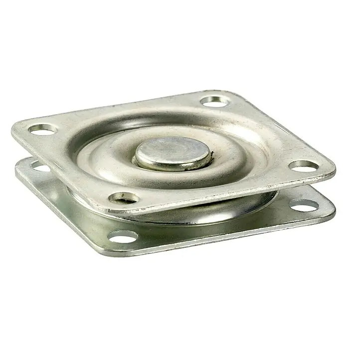 Stabilit Placa giratoria - Medidas placa: 57 x 57 mm, Cojinete de bolas - Vista descendente