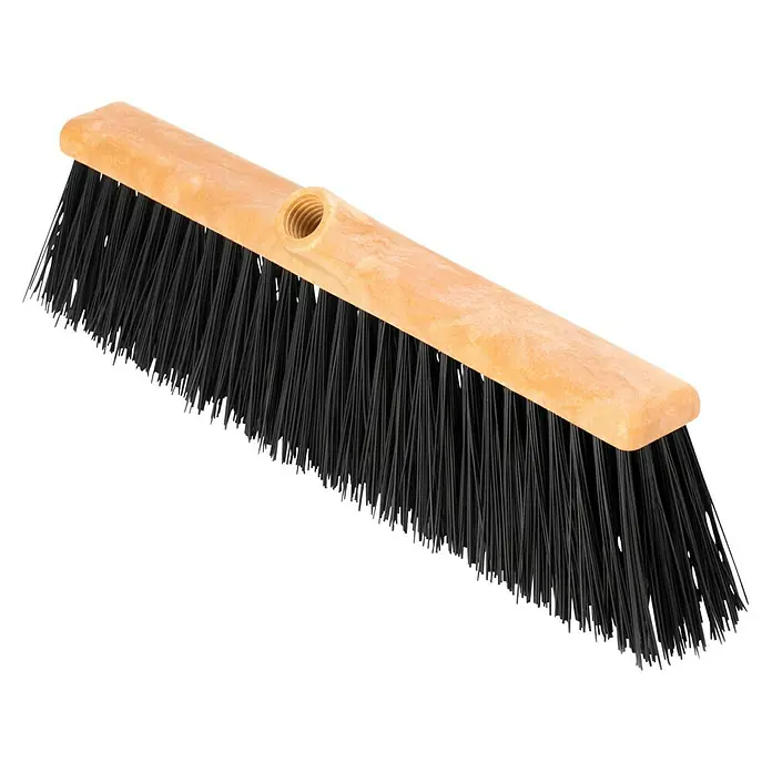 Cepillo escoba Barrendero - Ancho: 50 cm, Negro - Vista angular