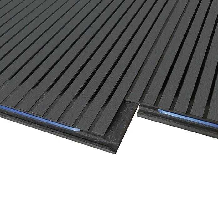 Avanti Acoustic Wandpaneel - 1,39 m x 20,1 cm, Inox Black, HDF - Close-up
