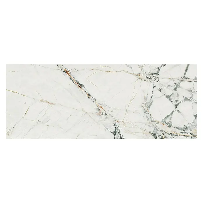 Zidna pločica Allure - 90 x 35 cm, Bijele boje, Mat - Pogled s gornje strane