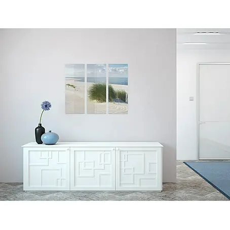 Glasbild Seaside Idyll