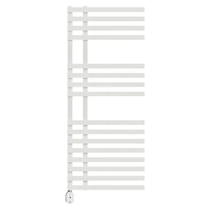 Rointe Radiador toallero Venezia Oval - An x Al: 50 x 129,5 cm, 500 W, Blanco - Vista frontal