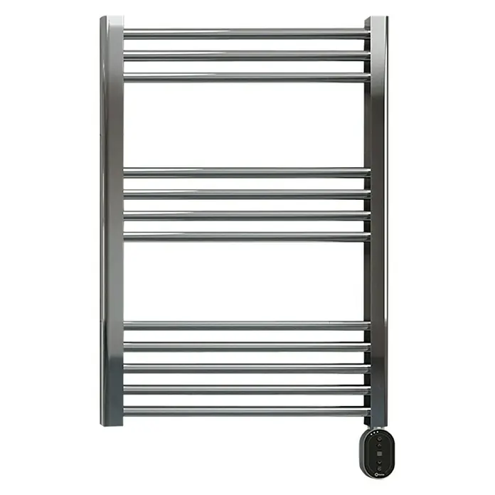 Rointe Radiador toallero eléctrico Elba Oval - An x Al: 50 x 86,5 cm, 300 W, Cromo - Vista frontal