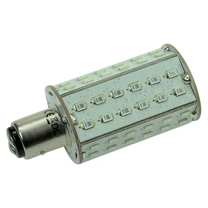 Talamex LED-Navigationsleuchtmittel für Boote - 4,8 W, 10 V - 30 V, Lichtfarbe: Rot - Linke Seitenansicht