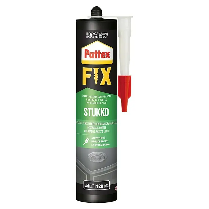 Pattex Montažno ljepilo Stukko - Sadržaj: 380 ml - Pogled sprijeda