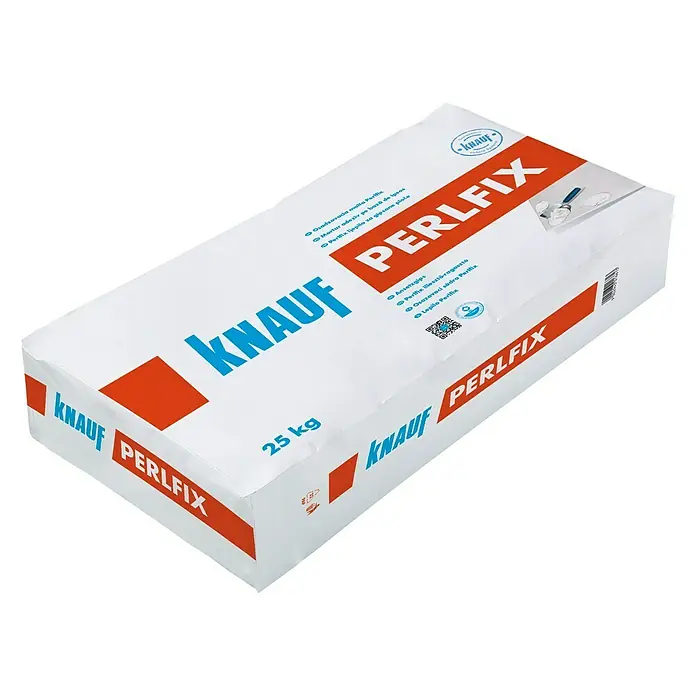 Knauf Ansetzgips Perlfix - 25 kg, Geeignet für: Gipsplatten