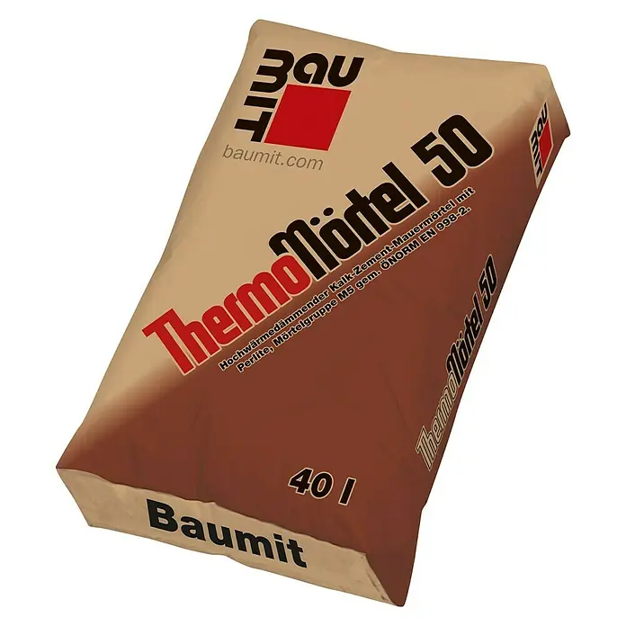 Baumit Thermomörtel 50 - 40 l, Körnung: 0 mm - 2 mm