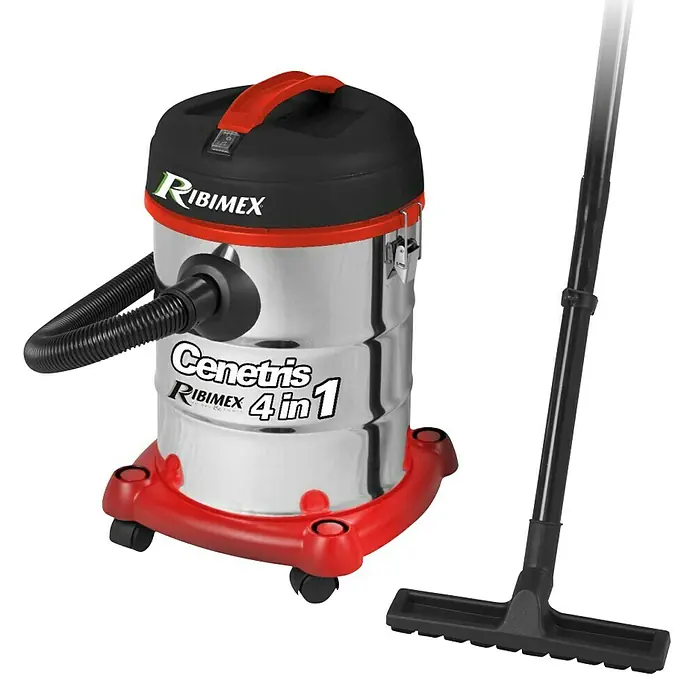 Usisivač za mokro i suho usisavanje Cenetris 4u1 - Snaga: 1.200 W, Zapremnina: 25 l - Dijagonalni pogled