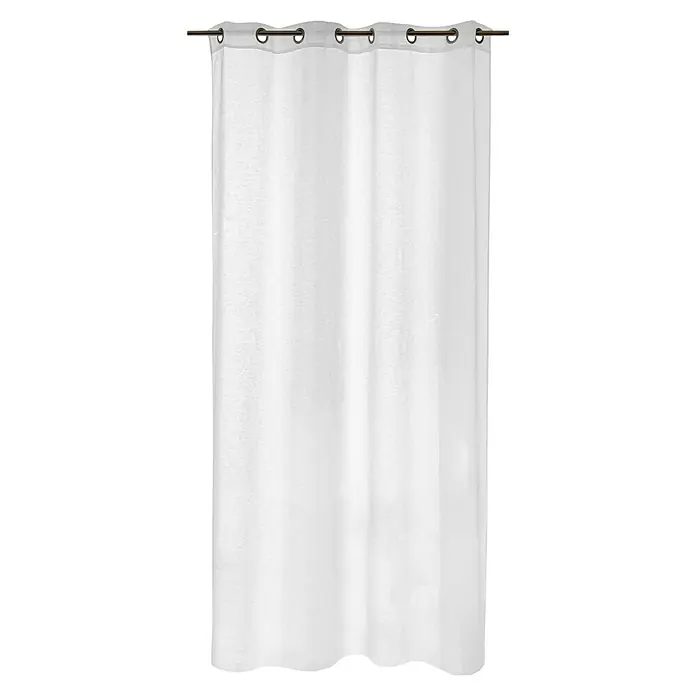Visillo para ventana Eco - An x Al: 140 x 250 cm, Blanco - Vista frontal