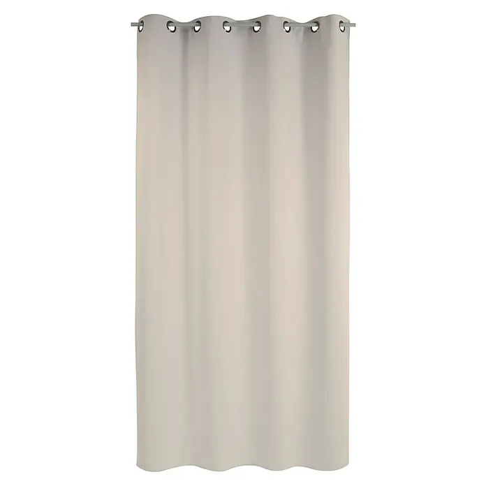 Cortina Térmica Attila - An x Al: 140 x 240 cm, 100% poliéster, Lino - Vista frontal
