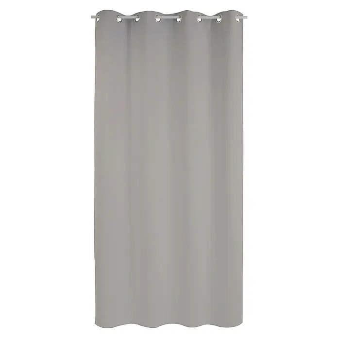 Cortina Térmica Finland - An x Al: 140 x 240 cm, 100% poliéster, Gris - Vista frontal