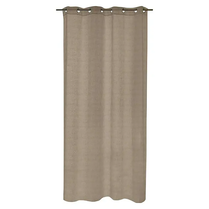 Cortina Scarlet - An x Al: 140 x 250 cm, 100 % poliéster , Topo - Vista frontal