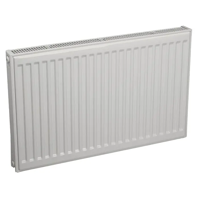 Universal-Kompaktheizkörper - Betriebsdruck: 10 bar, 100 x 10 x 60 cm, Leistung: 612 W - Diagonale Ansicht