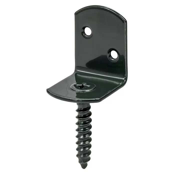 Okov za ogradu - D x Š x V: 30 x 32 x 38 mm - Dijagonalni pogled