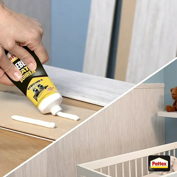 Pattex Montagekleber Kleben statt Bohren - 250 g - Anwendungsbeispiel