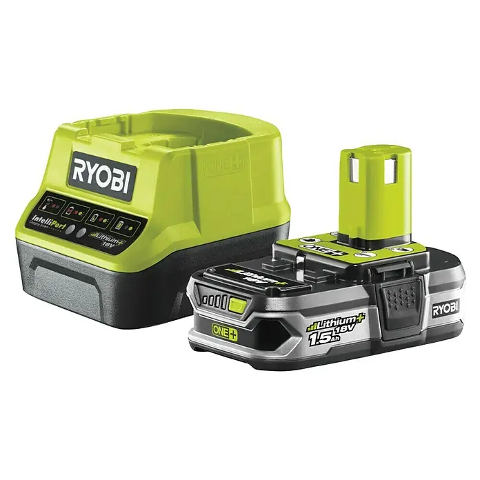 Ryobi Aku vrtne škare RY18SCA-115P - 18 V, 1 baterija, Maksimalna debljina grane: 25 mm - Dijagonalni pogled