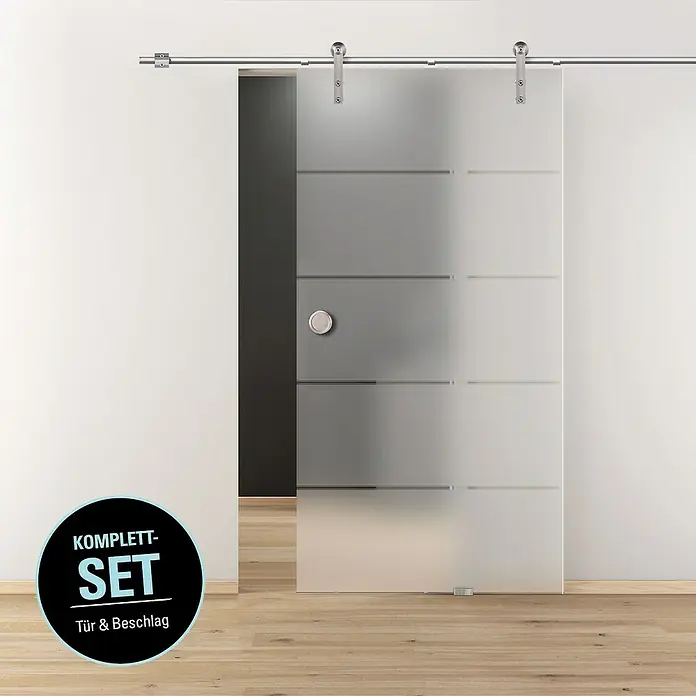 Diamond Doors Schiebetür-Komplettset Galaxy 6.0 - 935 x 2.058 mm, Einscheibensicherheitsglas (ESG) - Kampagnenbild