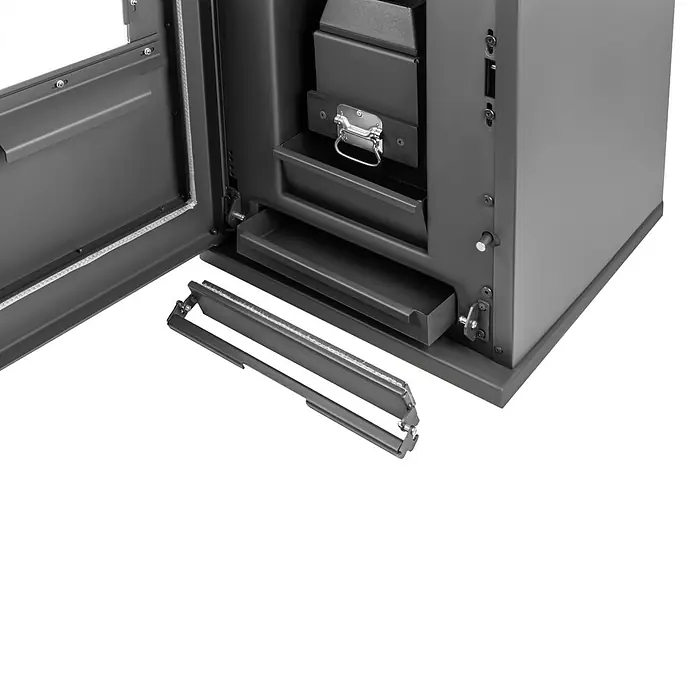 Hidroestufa de pellets Leonora Hidro 24 - 24 kW, Volumen de calefacción: 220 m³, Negro - Primer plano