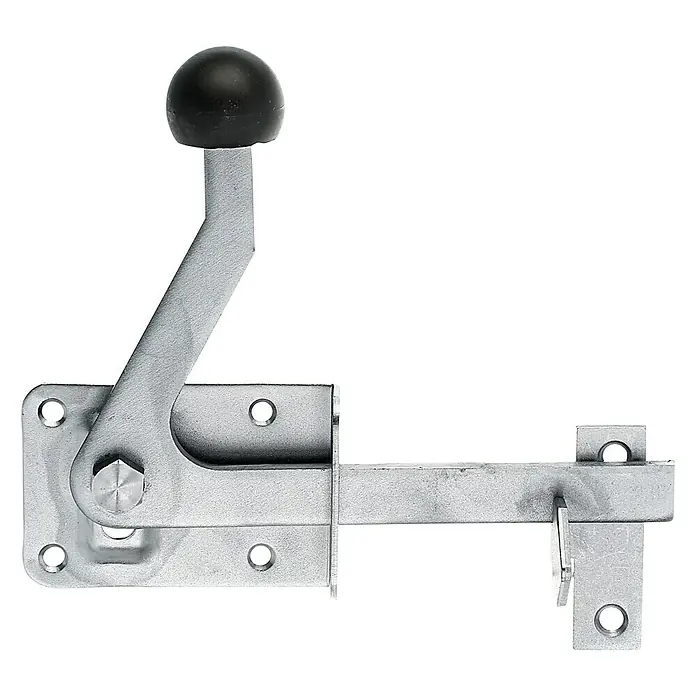 Stabilit Gartentorfalle - B x H: 80 x 55 mm, Edelstahl - Vorderansicht