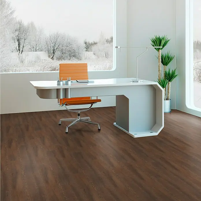 Star Clic Vinylboden Office Dakota Hickory - 1.210 x 190 x 5 mm, Landhausdiele - Stimmungsaufnahme