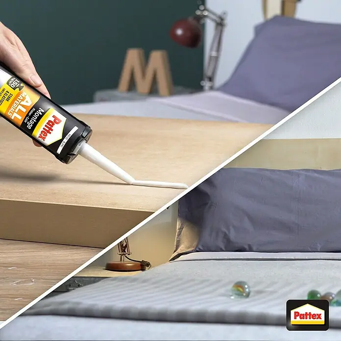 Pattex Montagekleber All Materials -  - Anwendungsbeispiel