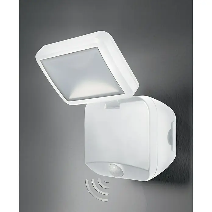 Ledvance Sensor-LED-Außenwandstrahler Single - 4 W, Weiß, Bewegungsmelder, 1-flammig - Stimmungsaufnahme