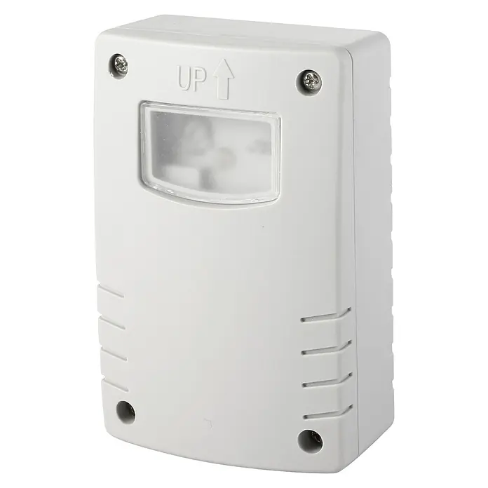 Garza Sensor crepuscular programable - Blanco - Vista angular