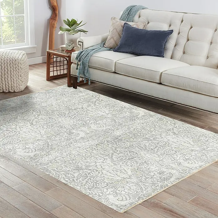 Alfombra de pelo corto Life - Gris, 170 x 120 cm - Foto ambiente