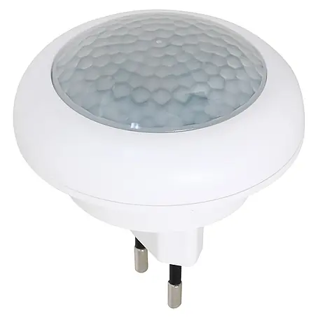 Garza  Detector de movimiento por infrarrojos enchufable con luz de noche