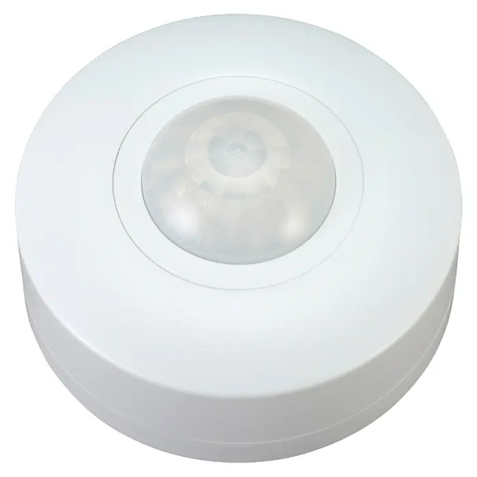 Garza Detector de movimiento por infrarrojos de techo - Alcance: 6 m, Blanco - Vista angular