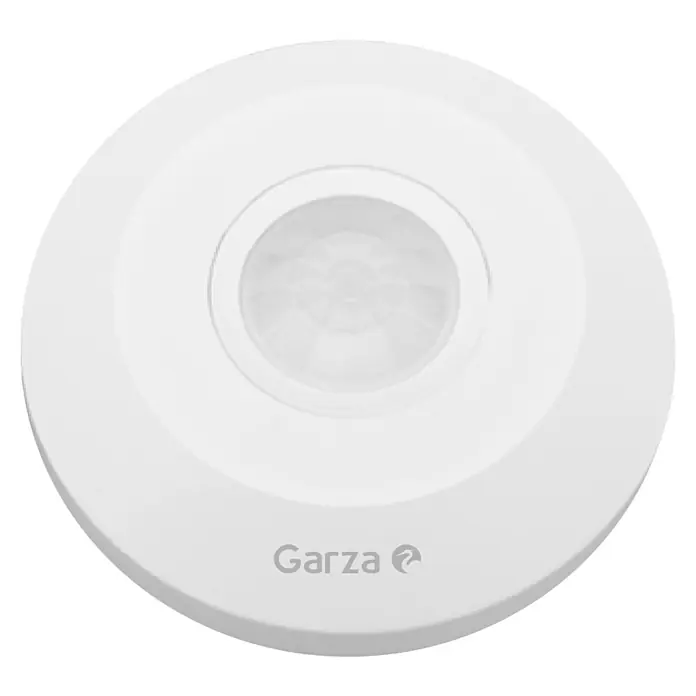 Garza Detector de movimiento del sistema de alarma de techo Slim - Específico para: Instalaciones en el techo, Alcance: 6 m - Vista angular