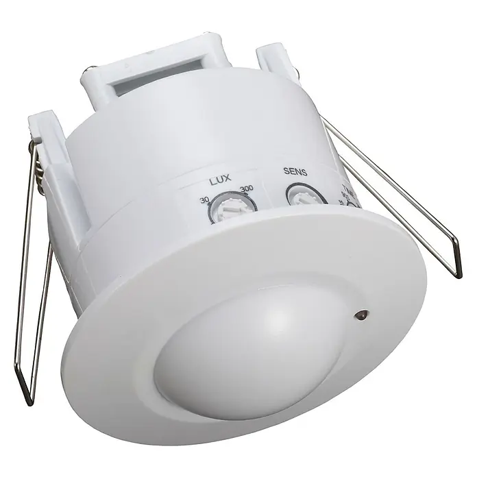 Garza Detector de movimiento del sistema de alarma Mini empotrable - Específico para: Empotrar en el techo, Alcance: 8 m - Vista angular