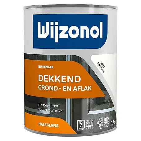 Wijzonol  Kleurlak Dekkend Halfglans 9235 Roomwit